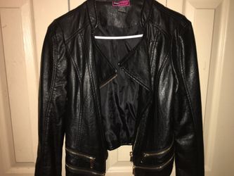 Leather jacket