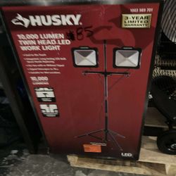 Husky Twin Head Work Light