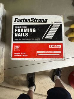 Fasten strong framing nails