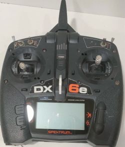 Spektrum DX6E transmitter radio