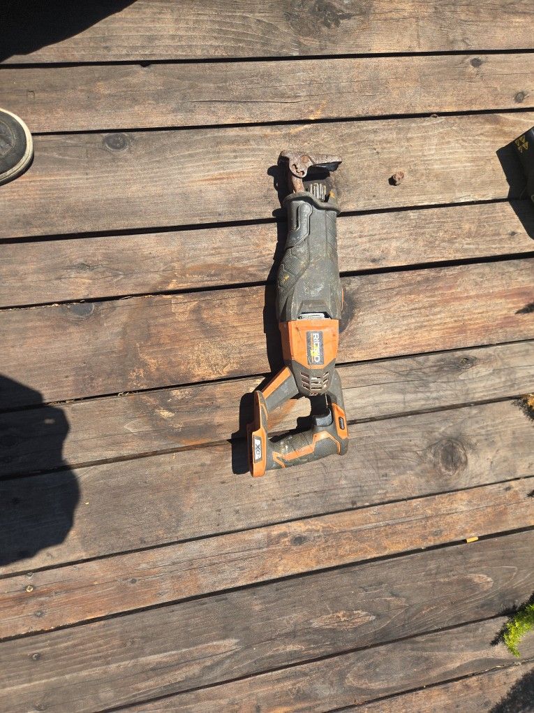 Ridgidx4 Sawzall