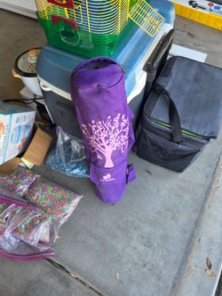 Yoga mat and bag