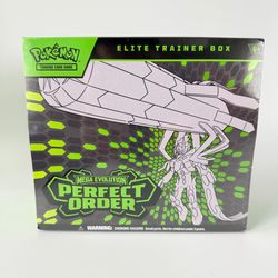 Pokemon TCG Mega Evolution Perfect Order Elite Trainer Box ETB Factory Sealed