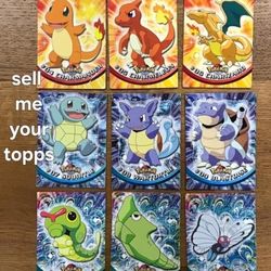 TOPPS POKEMON CARD 