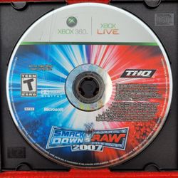 Smackdow Vs Raw 2007 Xbox 360
