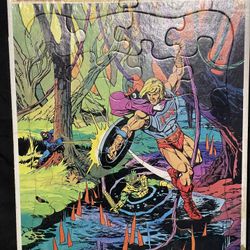 Masters Of The Universe He-man Vintage Frame Tray Puzzle 