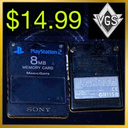 *OEM* PlayStation 2 8MB Memory Card – Sony – 2000