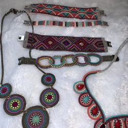 Native American Style Necklaces & Bracelets 