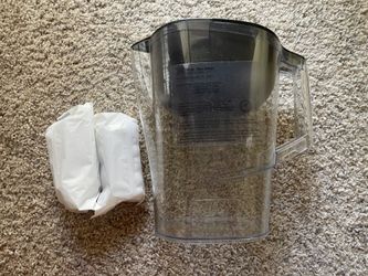 Water Pitcher With Filter Cartridges