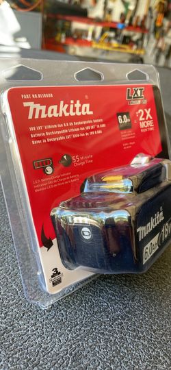 Makita Brand New 6Ah 18V LXT Lithium Ion High Capacity Battery