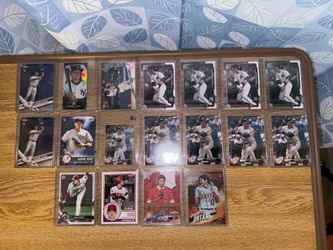Aaron Judge Otani Rookie Card Lot 18 Cards