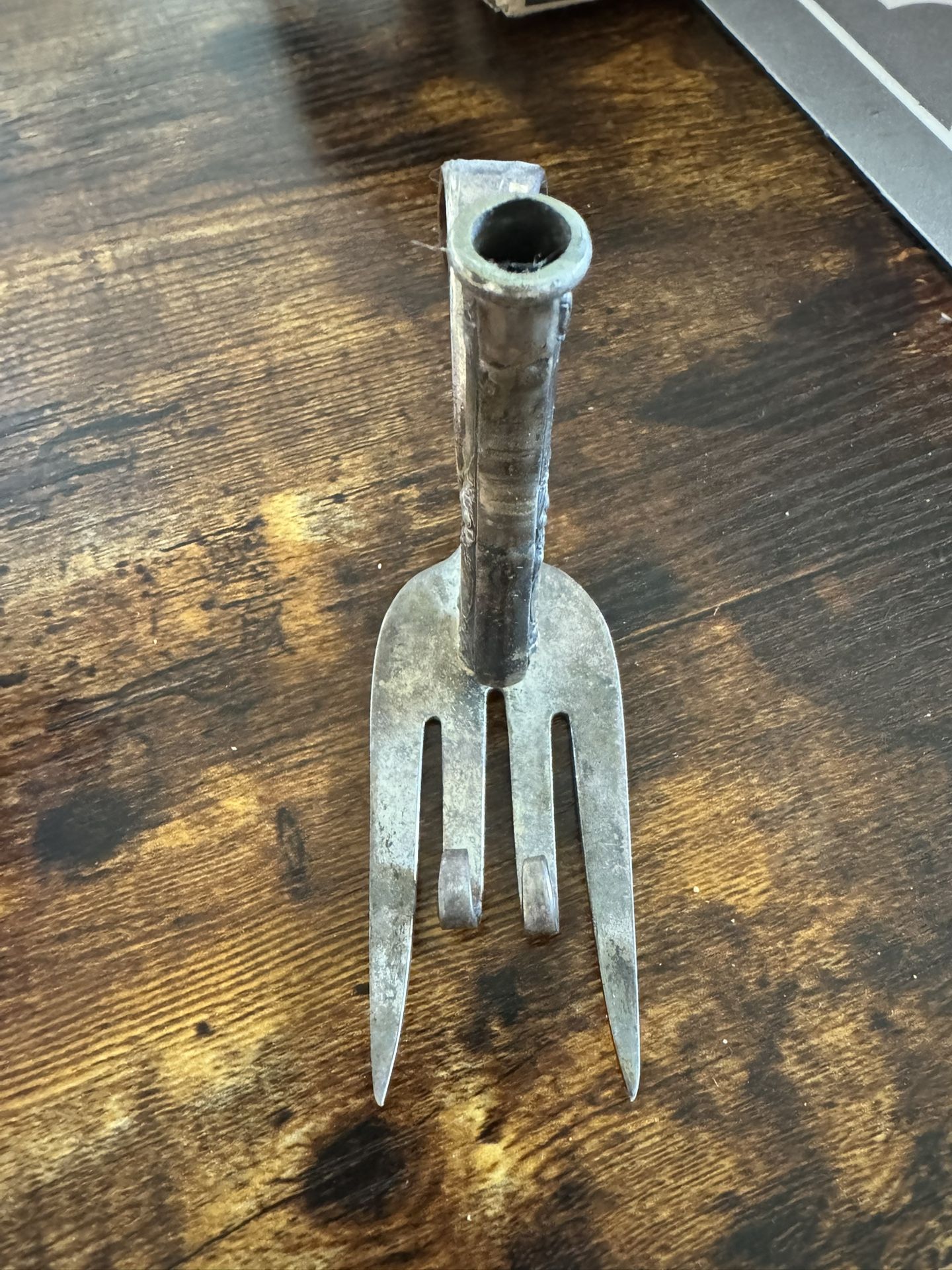 Vintage Deco Pen Holder Fork