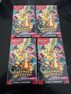 Pokemon Ascended Heroes Booster Bundle