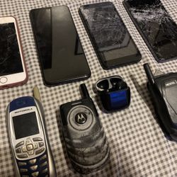 New And Old Phones. 