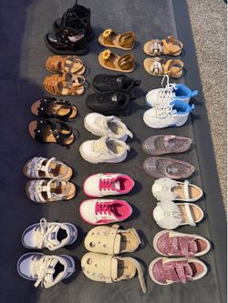 Toddler Girl Shoe’s, Multiple Pairs, Great Condition