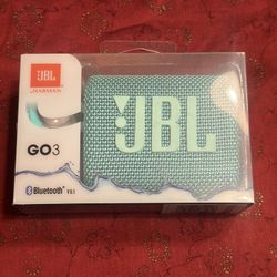 JBL GO3 Wireless Portable Bluetooth Speaker Teal