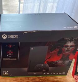 Xbox Series X 1TB 4K Console Diablo bundle