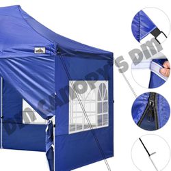 Canopy Tent 10x20 Gazebo Party T |ent Heavy Duty Pop Up w/Sidewalls &Sand Bags/