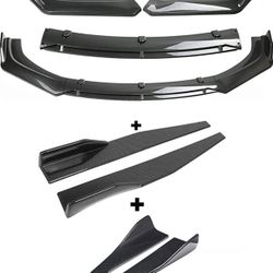 New Full Splitter Kit Carbon Fiber Print