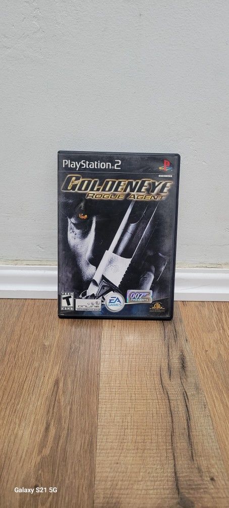 Playstation 2 Golden Eye Rouge Agent 007 Game