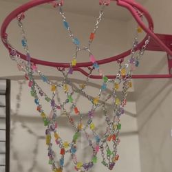 basketball net gummy decor for basketball lovers