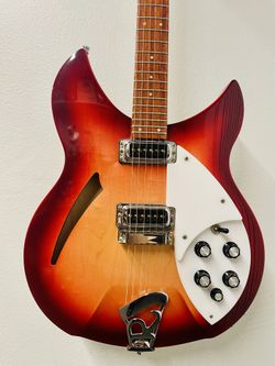 1998 Rickenbacker 330 - Fireglo Semi-Hollow Electric Guitar