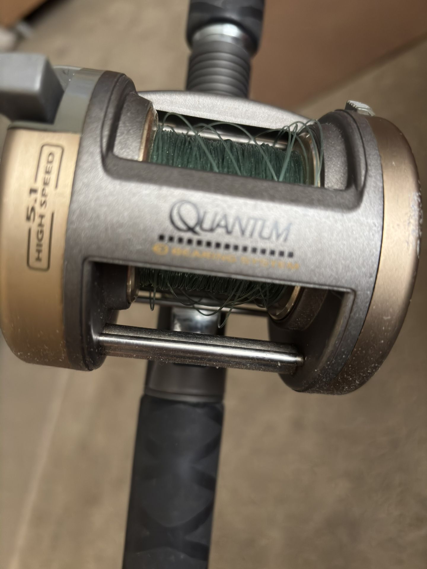 Fishing Reel 40 Lb Braid.     $15