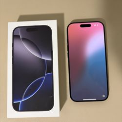 Iphone 16 Pro Black titanium 128 GB Unlocked