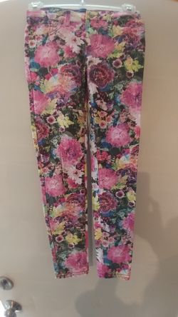 Levi's 10R flower printed girls jeans