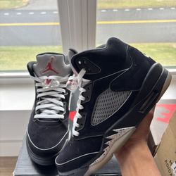 2025 Air Jordan 5 Retro OG Black Metallic Reimagined 