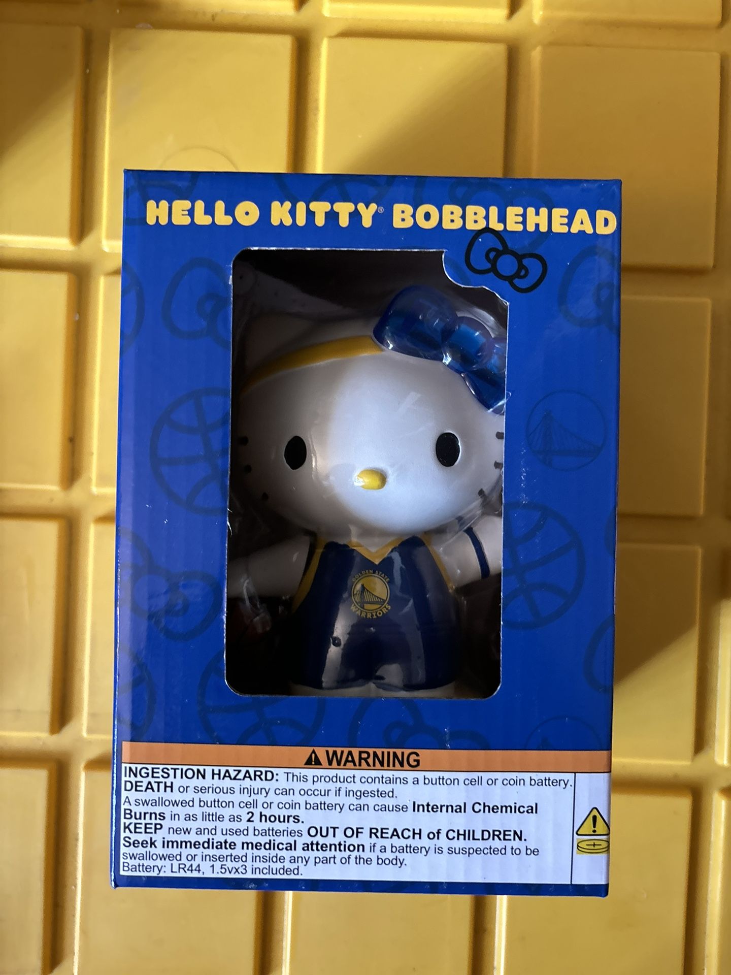 NBA Golden State Warriors Hello Kitty Bobblehead