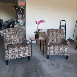 Accents chairs set from ashley furniture