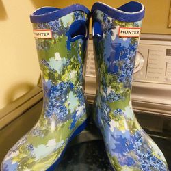 Hunter Girls Boots Size 3