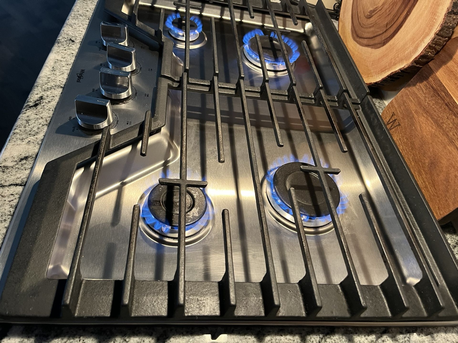 Gas cooktop 30 inch