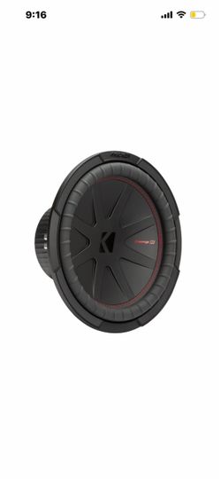 Kicker CompR 8” Car Subwoofer