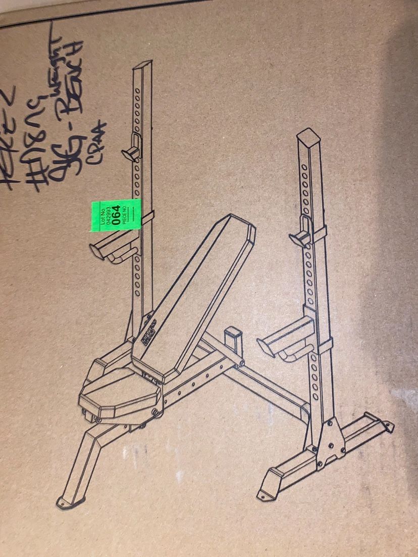 Fitness Gear Pro Series Olympic Bench 