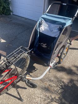 Burley Encore X Double Bike Trailer and Stroller