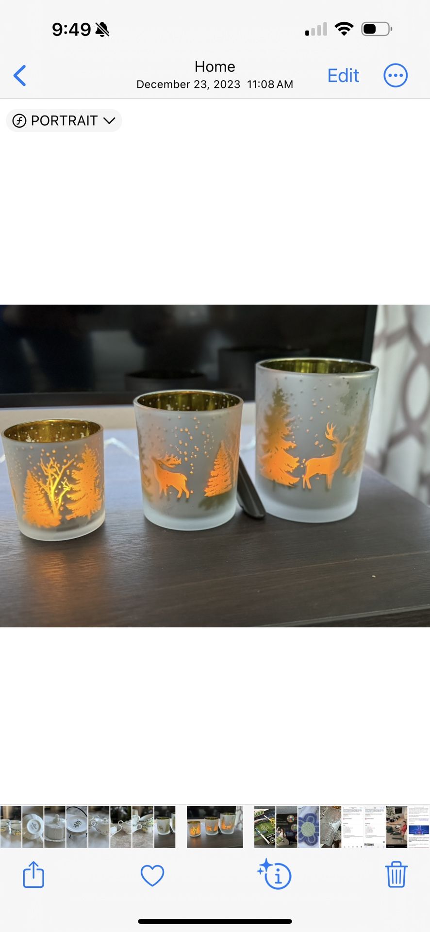 Christmas Candle Holder 