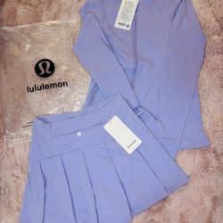 Lululemon Skirt/Sweater Set
