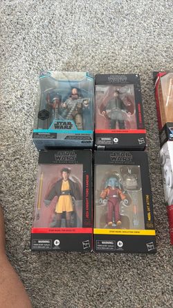 Star Wars + DC figures