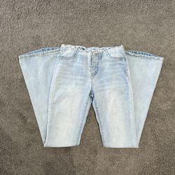 Vintage Y2K Light wash Low Rise Flare Jeans
