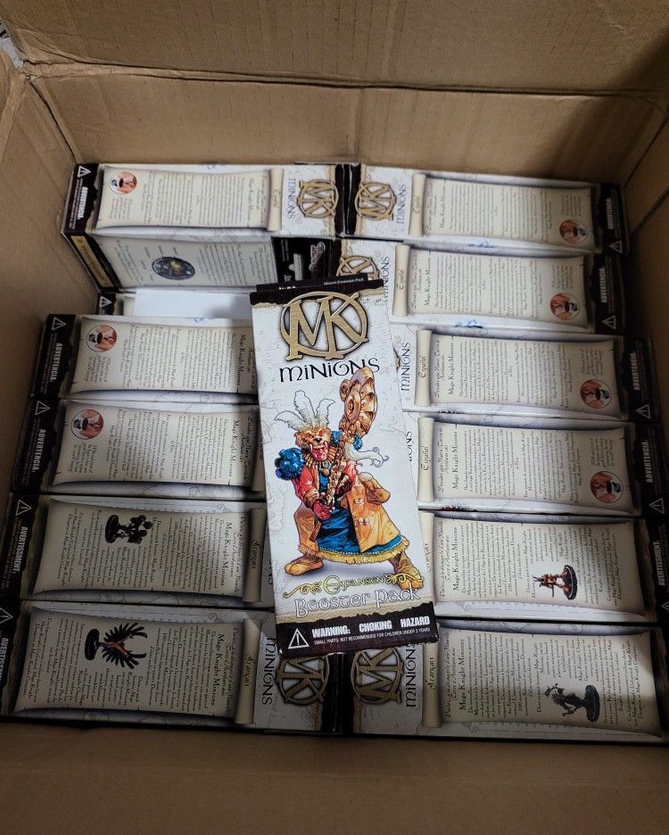 Mage Knight Dungeons Minions Booster Packs NEW SEALED ORIGINAL WizKids