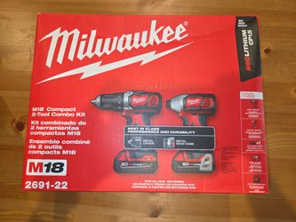 Milwaukee M18 Cordless Drill/Impact Driver