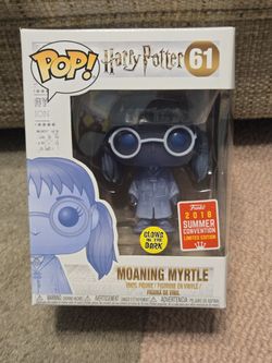 Harry Potter Moaning Myrtle VAULTED LIMITED EXCLUSIVE GITD Funko Pop