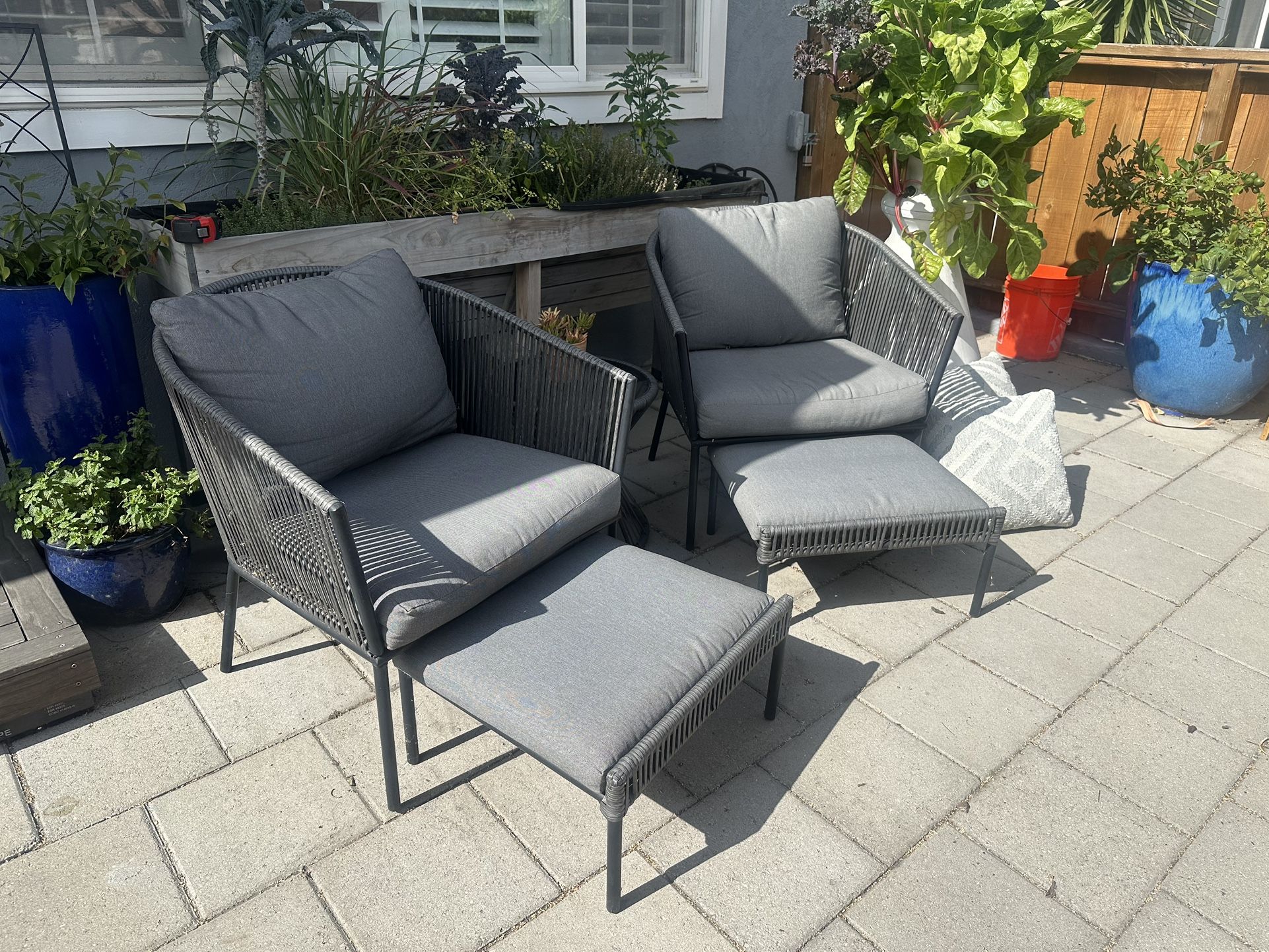 Patio Chair Set