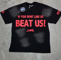 I can do negotiations Medium“If you like us beat us!” Hellstar T-Shirt 🥊 (65$) or feel free to send your best offer ✅ Comes with bags & tags 📦 black