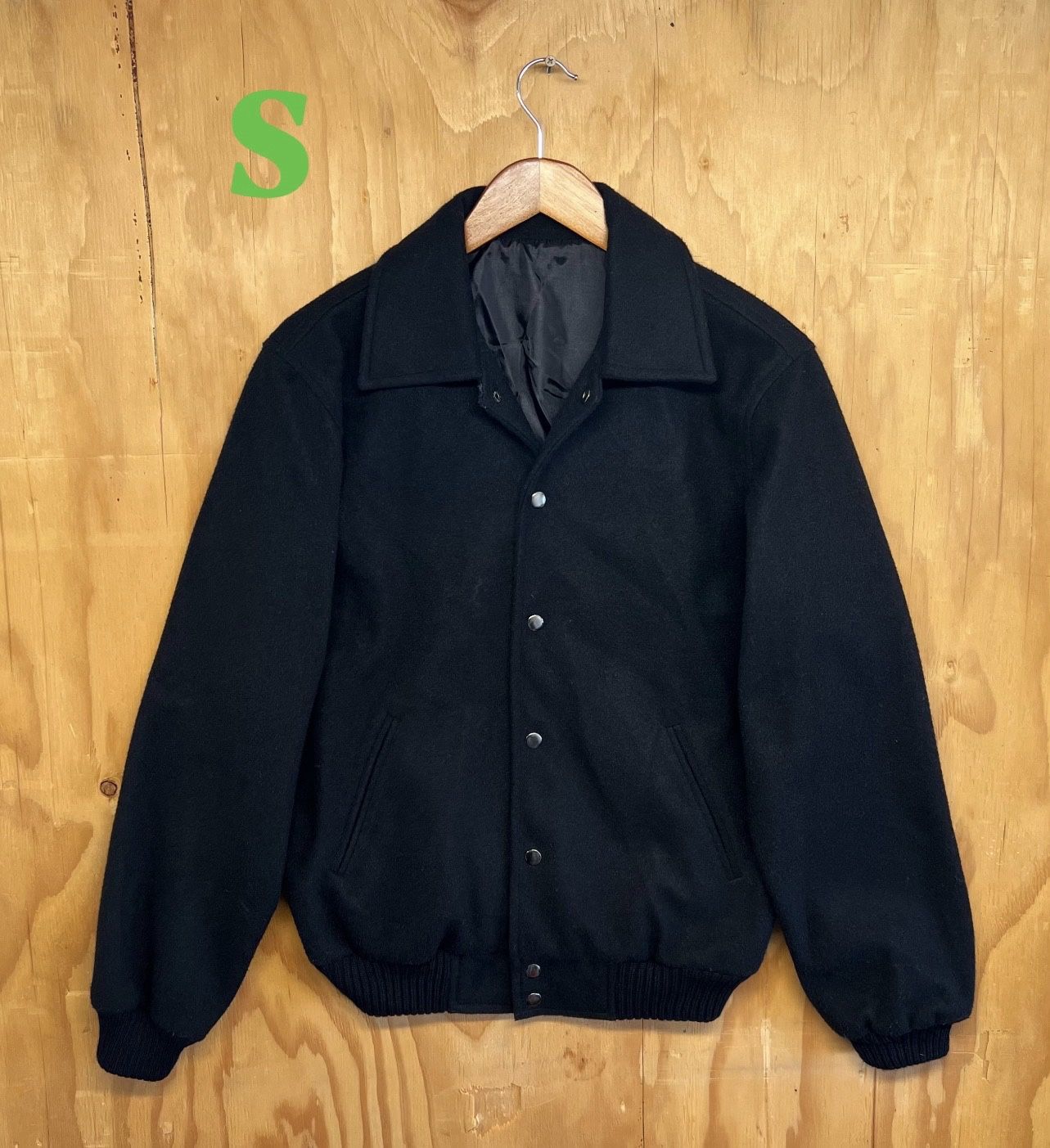 1990 Wool/Acrylic Bomber Jacket