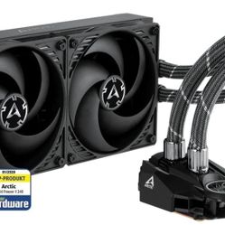 ARCTIC Liquid Freezer II 240 - Multi Compatible CPU AIO Water Cooler, Compatible with Intel & AMD, Efficient PWM Controlled Pump, CPU Cooler, AIO Cool