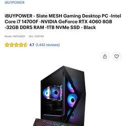 iBuyPower Slate mesh Gaming PC 