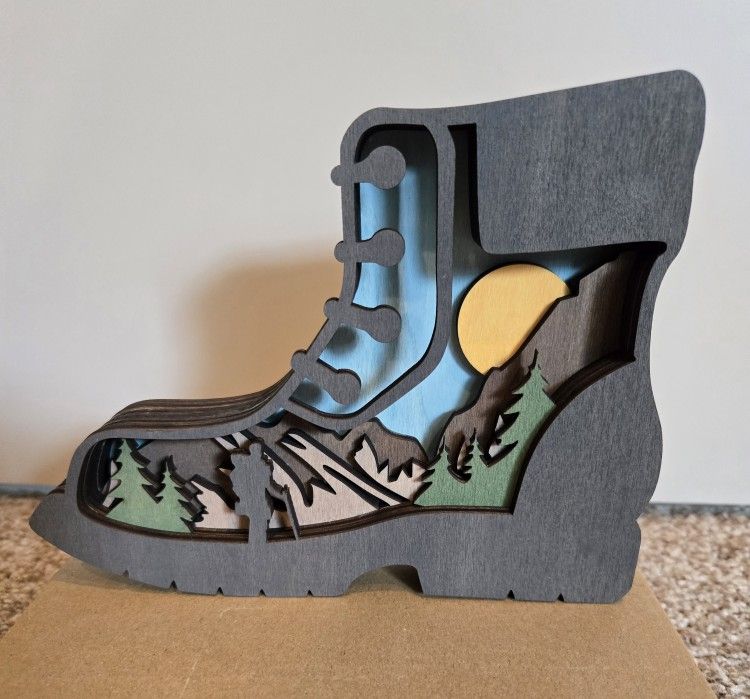 Hiking Boot - Small Shelf Sitter